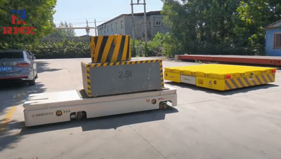 Qattiq materiallar kesilgan trolley