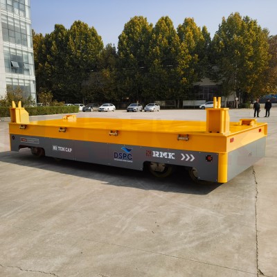 80 Ton Battery Mold Trackless Transport Platform qaytaradi