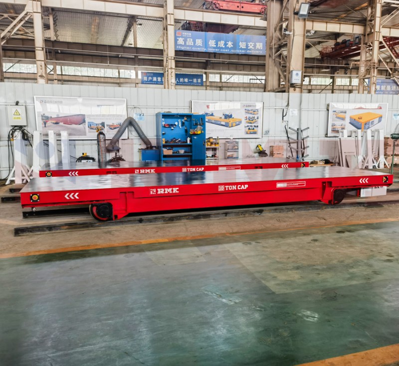 10 Ton Heavy Duty Trackless Elektrik Transferi Karlar