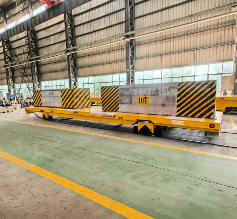 20 Ton Track Turning Steel Pipe Transferi Kart